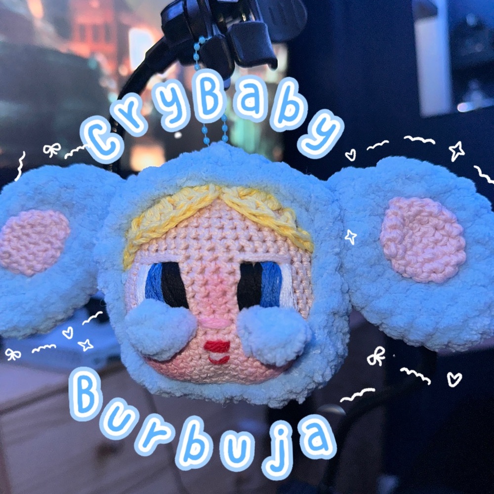 CryBaby Bubuja Blue Crossbody Bag